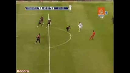 Bologna 1 - 3 Milan - Kaka
