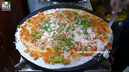 Бърза Храна на улицата в Мумбай - Chilli Dosa - Hiranandani - Mumbai Street Food