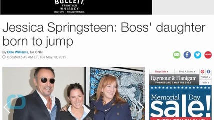 Springsteen's Daughter Closing in on 2016 Olympic Games