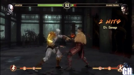 Mortal Kombat 9 - Кратос срещу Шанг Цунг