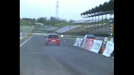 Audi S2 Coupe Vs. Bmw E30 - Drag Race