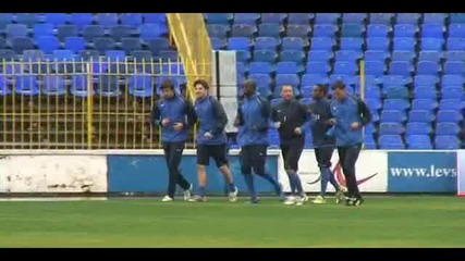 04.11.2010 - levski trenirovka 