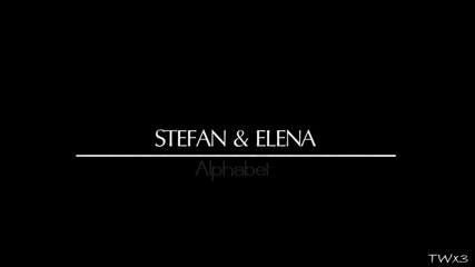 Stefan + Elena Alphabet