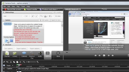Как се работи с Camtasia studio 33 част