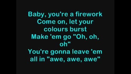 Katy Perry - Frework Lyrics