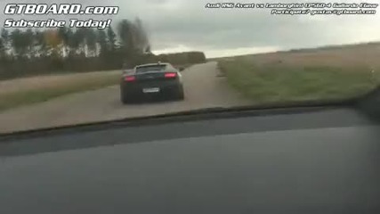 Lambo Lp560 - 4 vs Audi Rs6 Avant 