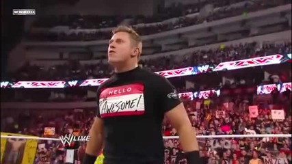 The Miz hits the People's Elbow