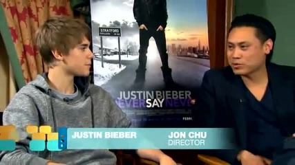 Interviu na Justin Bieber za Family Channel 02.02.2011 Chast 1 - va 