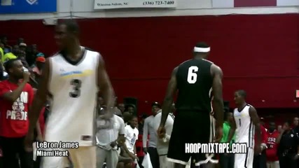 Craziest Game Of The Year! Lebron James and Company Show Out During Nba Lockout!!!