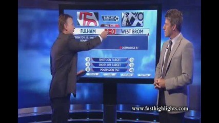 Fulham - West Bromwich 3-0 (15.09.2012) [всички голове]