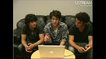 Jonas Brothers Live Webcast 28.05.2009 part 4