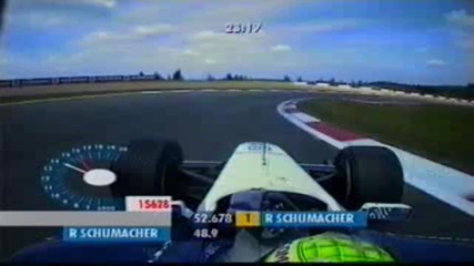 Ralf Schumacher onboard Nurburgring