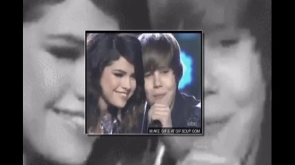 Selena gomez and Justin Bieber - One Less Lonely Girl
