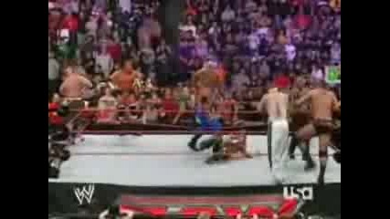 Wwe Raw 2007 - Dx,  John Cena & Rick Flair vs. Randy Orton,  Edge,  Big Show & Kenny