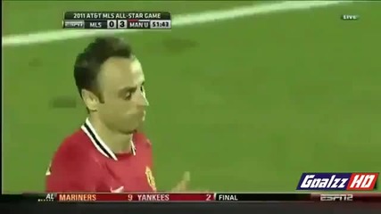 28.07.11 Звезди на Mls - Манчестър Юнайтед 0:4