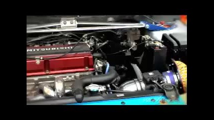 Tricked Out Evo 8 at 2008 Mitsubishi Owner's Day