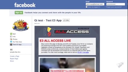 E3 2011: All Access Live - Live Chat