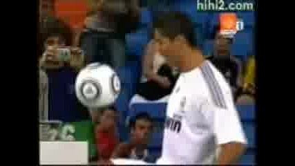 Представянето на C. Ronaldo на Сантиаго Бернабео Част 2