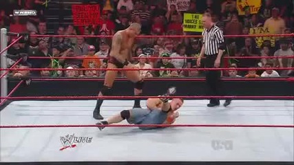 John Cena vs Randy Orton - 2009 Superstar Of The Year Tournament