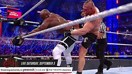 Brock Lesnar vs. Bobby Lashley — WWE Title Match: Royal Rumble 2022 (Full Match)