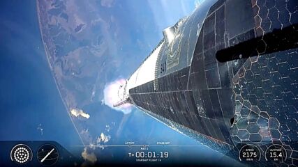 Starship излетя за 14-ия си тестов полет към орбита около Земята