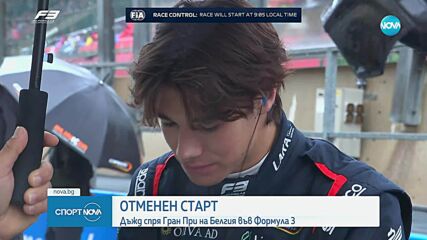 Лошите атмосферни условия станаха причина за отмяна на Гран При на Белгия