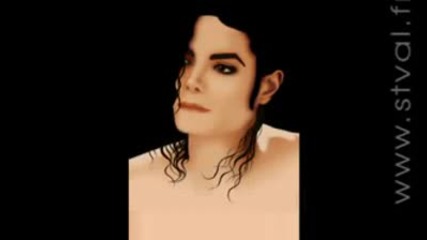 Michael Jackson Tribute - R I P - Digital Portrait