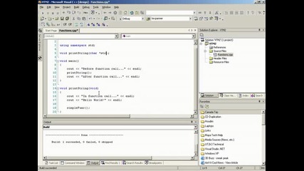 C++ - Chapter 2 - 4 Functions 