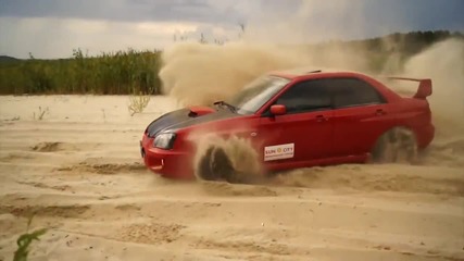 Пясъчна забава subaru impreza / sand fun - cut