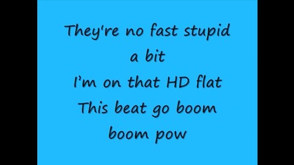 Black Eyed Peas - Boom Boom Pow Tekst