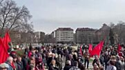 Десетки се включиха в протеста в защита на Паметника на Съветската армия