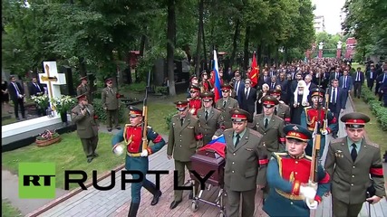 Russia: Yevgeni Primakov laid to rest