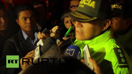 Colombia: Emergency services secure Bogota plane crash site