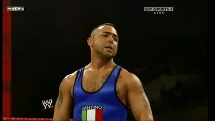 Raw 05/18/09 Santino Marella vs Chavo Guerrero