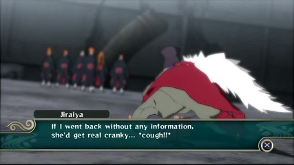 Naruto Shippuden Ultimate Ninja Storm 2 - Jiraiya vs Pain Boss Battle [ps3]