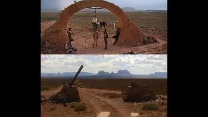 Once Upon a Time In the West ( filming location video ) Ennio Morricone Leone Fonda Bronson 