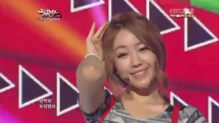 Dalshabet - Mr. Bang Bang @ Music Bank (13.07.2012)