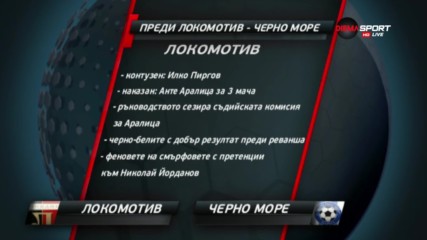 Преди Локо Пд - Черно море