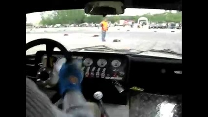 drift with Lada 2107 1, 7 in Debrecen Hungary 2008.09.26. part1 