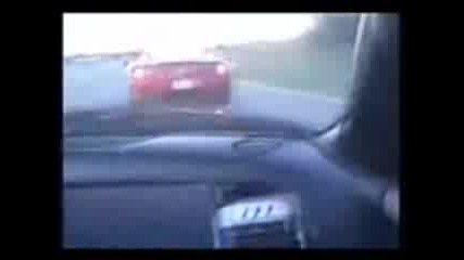 600hp Toyota Supra Smoked Ferrari F360 .3g