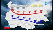 Жълт код за силни валежи в цяла България