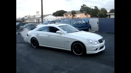 Mercedes Cls63 Burnout 