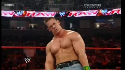 Wwe Raw 6.7.2009 John Cena Vs Triple H Part 2