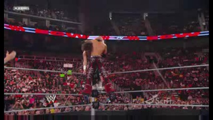 Ecw 24.03.09 John Morrison vs Carlito [ Lumberjack Match ]