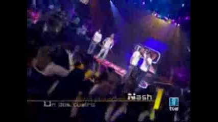 Nash - Un Dos Cuatro Евровизия 2007 Spain