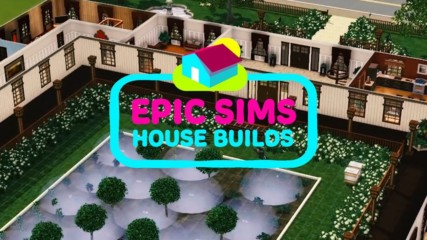 Epic Sims House Builds: An awesome mega mansion time lapse