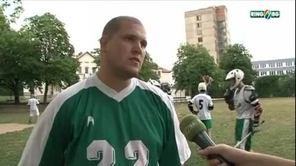 Bulgarian Lacrosse on Ring.bg (bulgarian sports Tv channel)
