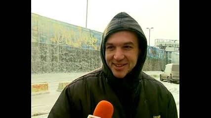 На Морска Гара-варна при минус 11 градуса