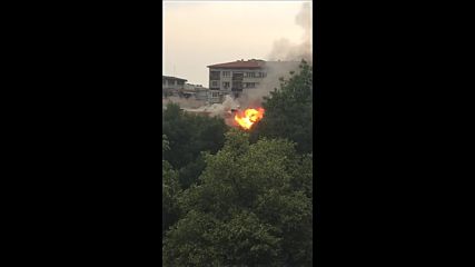Пожар в "Хиподрума" 13/06/2018 19:16