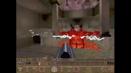 Quake 1 - First Boss Defeated